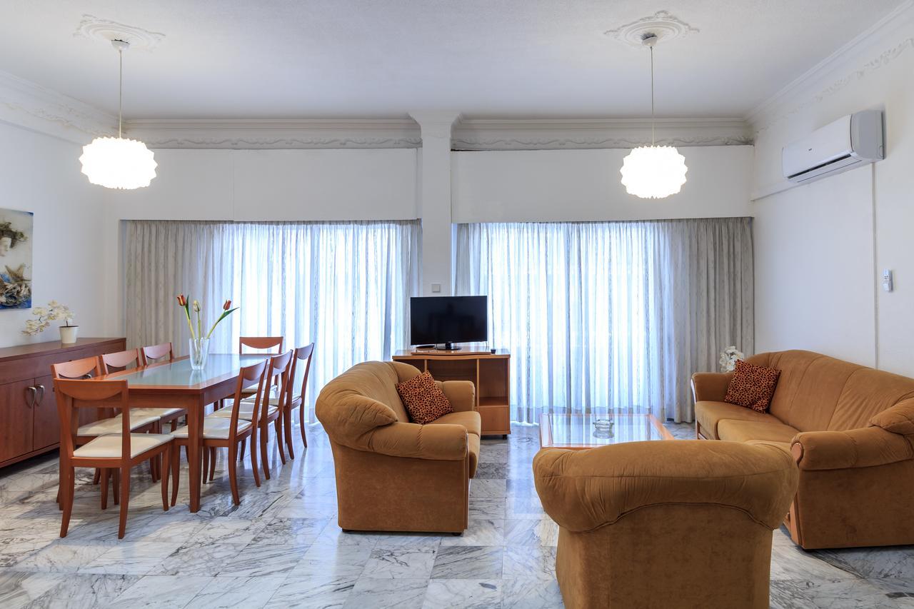 شقة Les Palmiers House لارنكا المظهر الخارجي الصورة