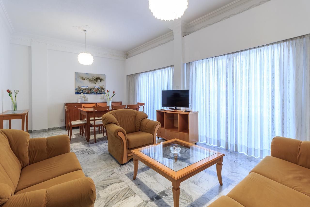 شقة Les Palmiers House لارنكا المظهر الخارجي الصورة